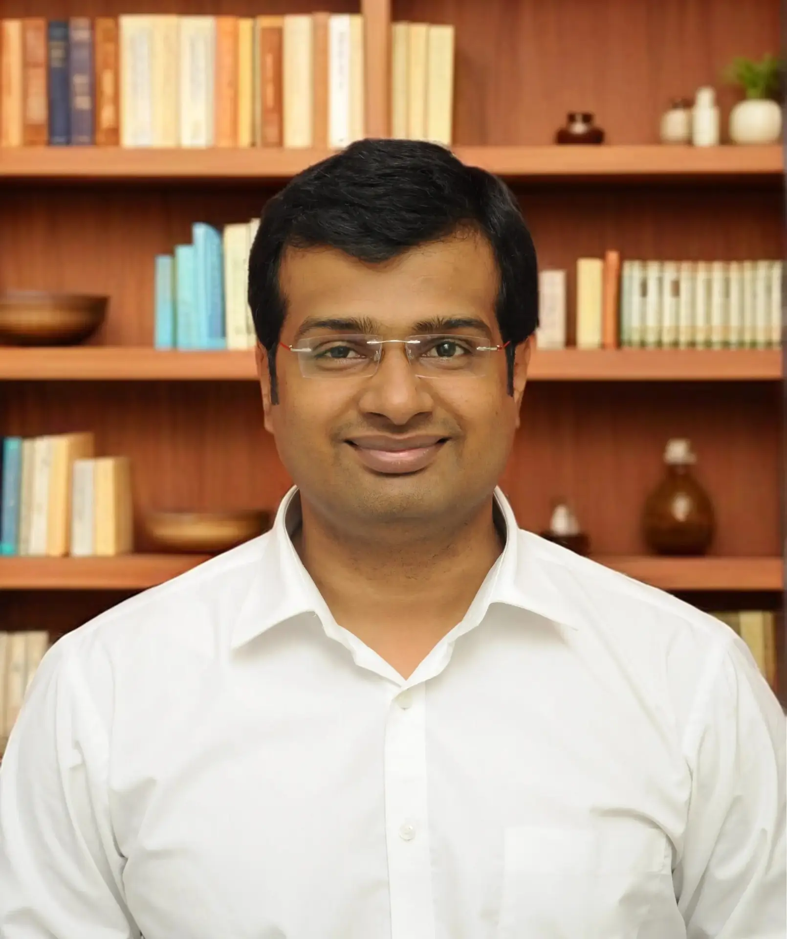 Portrait of Sukh-Arogyam founder